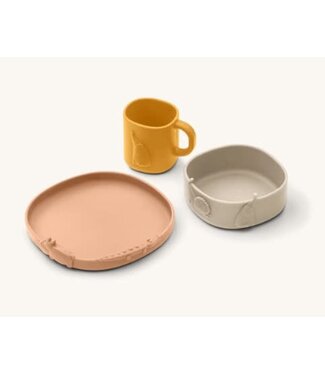 Liewood Liewood - Kine Tableware Set - Tuscany rose mix