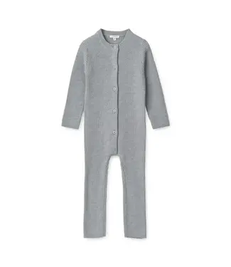 Liewood Liewood - Igor Merino Jumpsuit - Grey melange