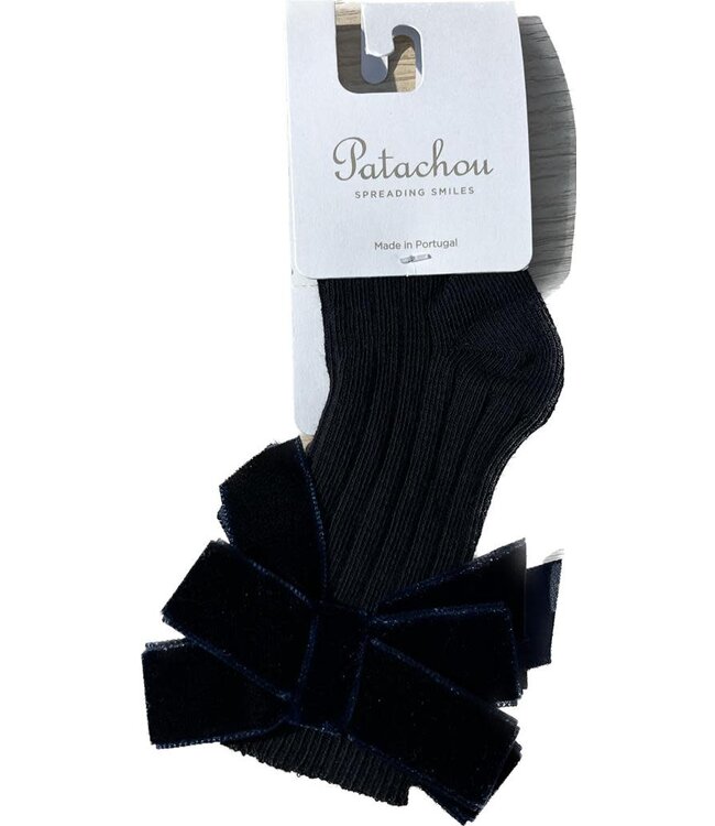 Patachou Patachou - Sok met strik - Marine