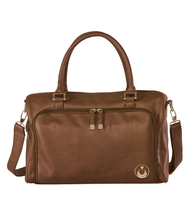 Isoki Isoki Double Zip Satchel Redwood Chestnut