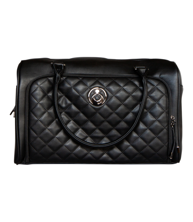 Isoki Isoki Double Zip quilted Toorak Black quilted