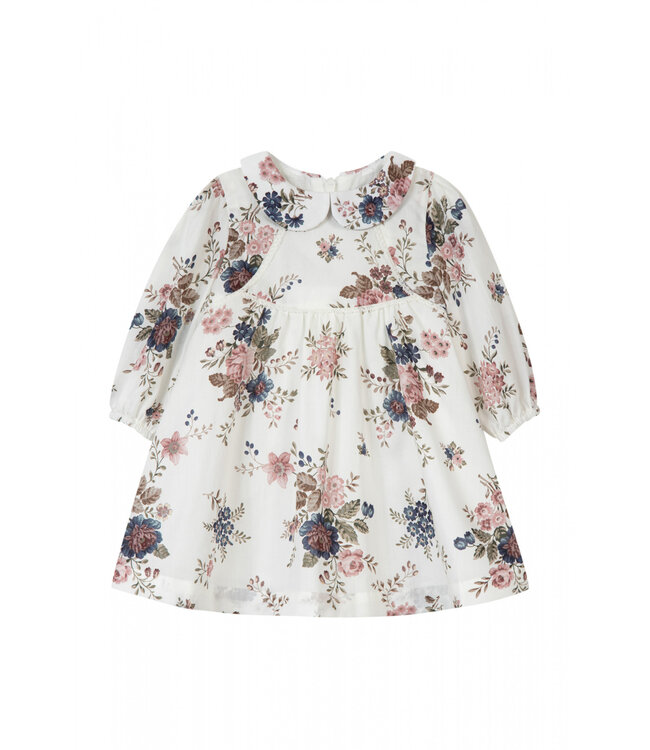 Tartine et Chocolat Tartine Et Chocolat - Jurk - Parelmoer met bloem