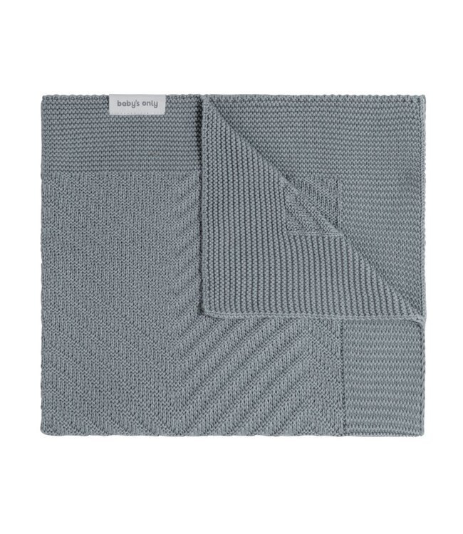 Baby's Only Baby's Only - Ledikantdeken Grace nordic blue - 100x135