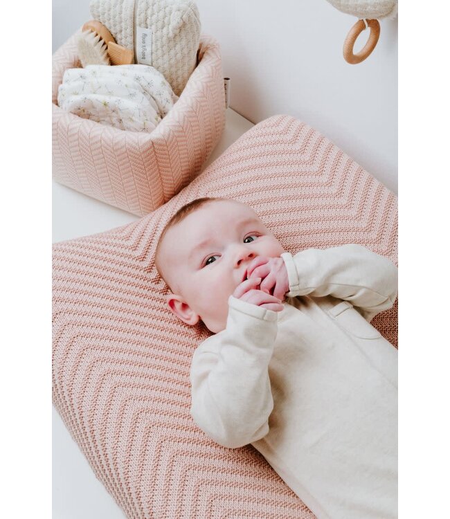 Baby's Only Baby's Only - Aankleedkussenhoes Grace blush - 45x70