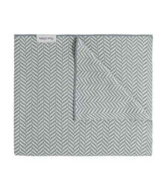 Baby's Only Baby's Only - Wiegdeken Dawn nordic blue/ecru