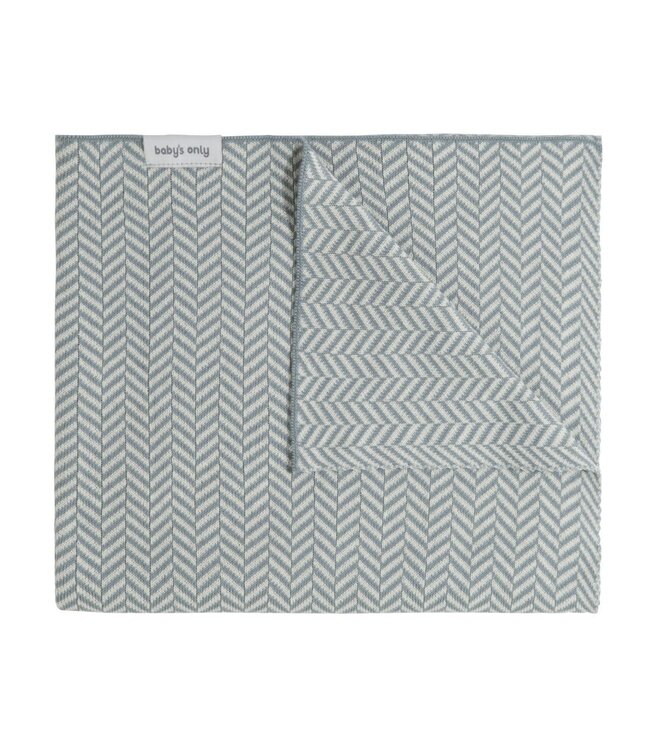 Baby's Only Baby's Only - Wiegdeken Dawn nordic blue/ecru