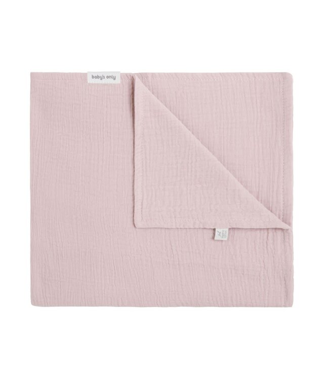 Baby's Only Baby's Only - Wiegdeken Fresh ECO oud roze