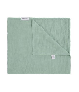 Baby's Only Baby's Only - Ledikantdeken Fresh ECO stonegreen