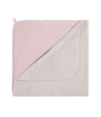 Baby's Only Baby's Only - Badcape Fresh ECO oud roze - 75x85