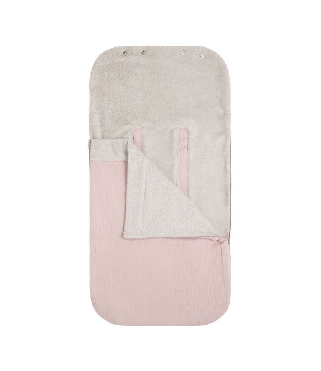 Baby's Only Baby's Only - Zomervoetenzak 0+ autostoel Fresh ECO oud roze