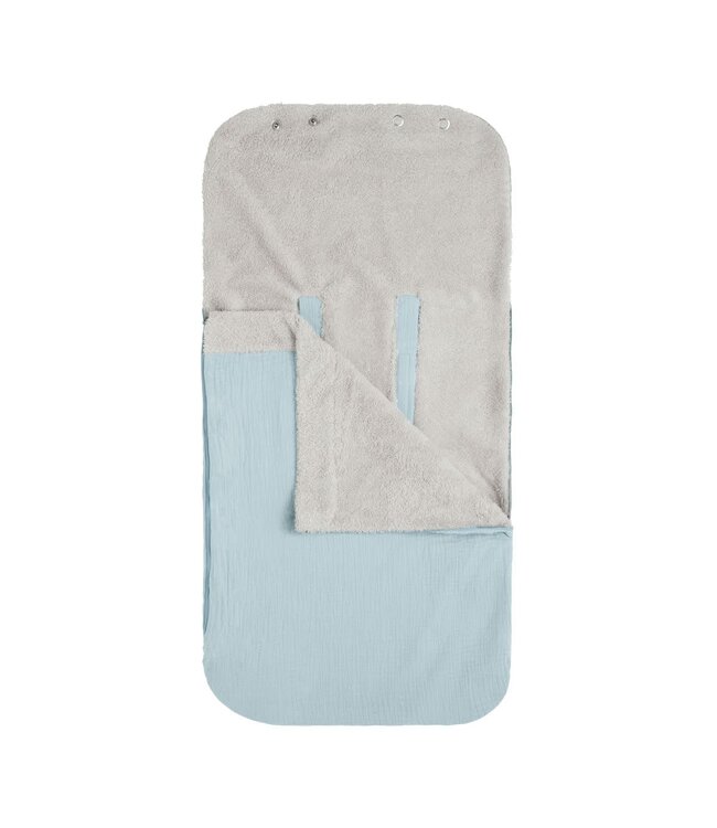 Baby's Only Baby's Only - Zomervoetenzak 0+ autostoel Fresh ECO misty blue