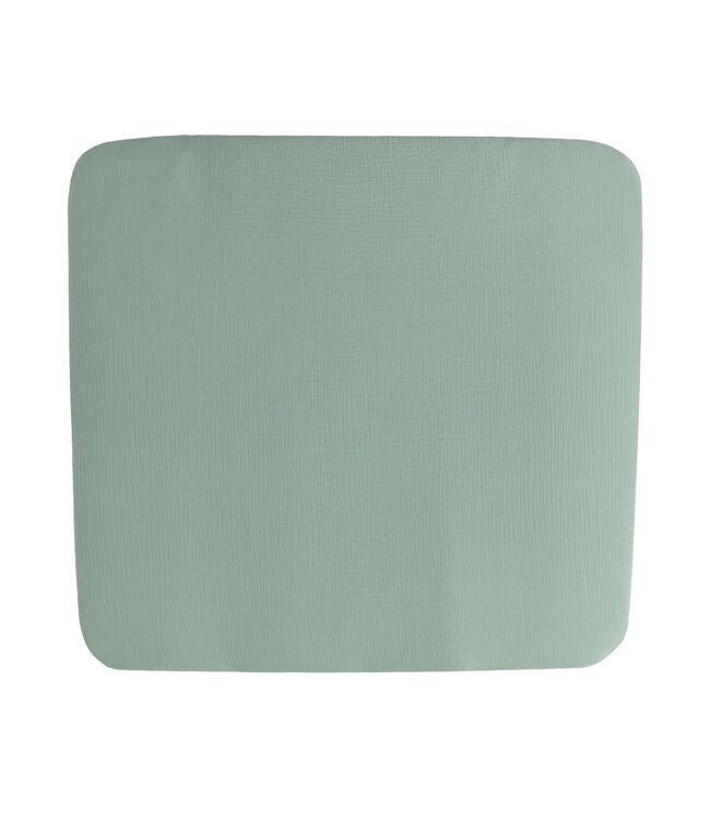 Baby's Only Baby's Only - Aankleedkussenhoes Fresh ECO stonegreen - 75x85