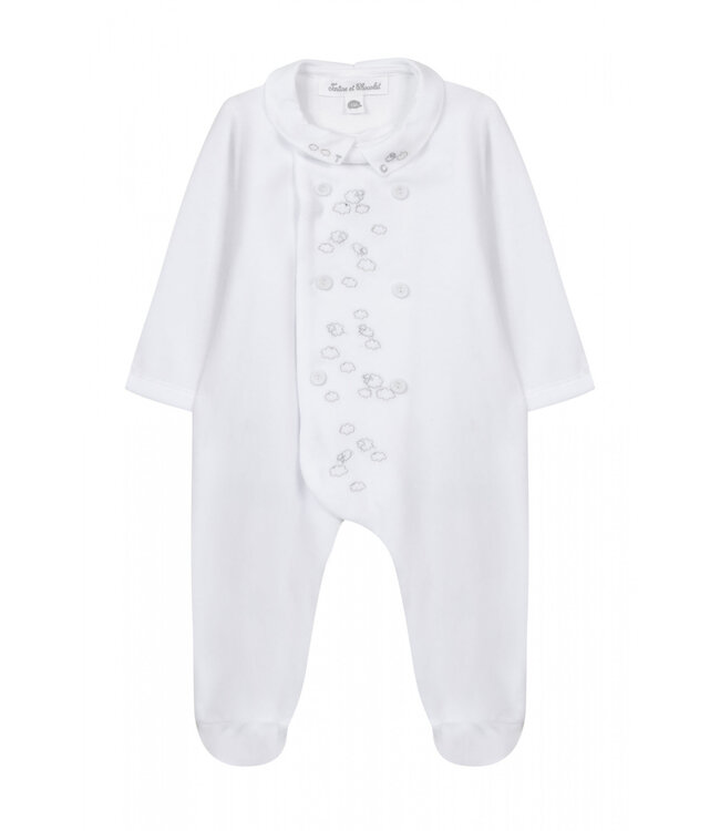 Tartine et Chocolat Tartine Et Chocolat - Pyjama schaapje - Wit