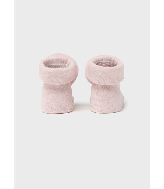 Mayoral Mayoral - Sokjes en hoofdband - Roze met pompon