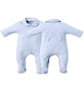 First First - rompersuit   ANGEL ESSENTIALS AZZURO