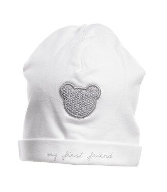 First First - bonnet   FIRST TEDDY ESSENTIALS GREY