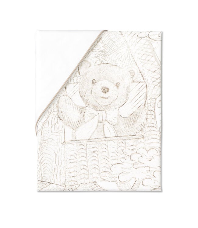 First First - duvet cover for bed PANORAMA ESSENTIALS BEIGE - beige