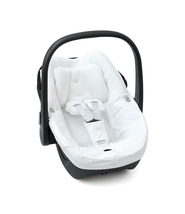 First First - cover for car seat 360 HOPEFULL WHITE - white