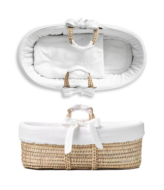 First First - mozes basket   ELLA HOPEFULL WHITE - white