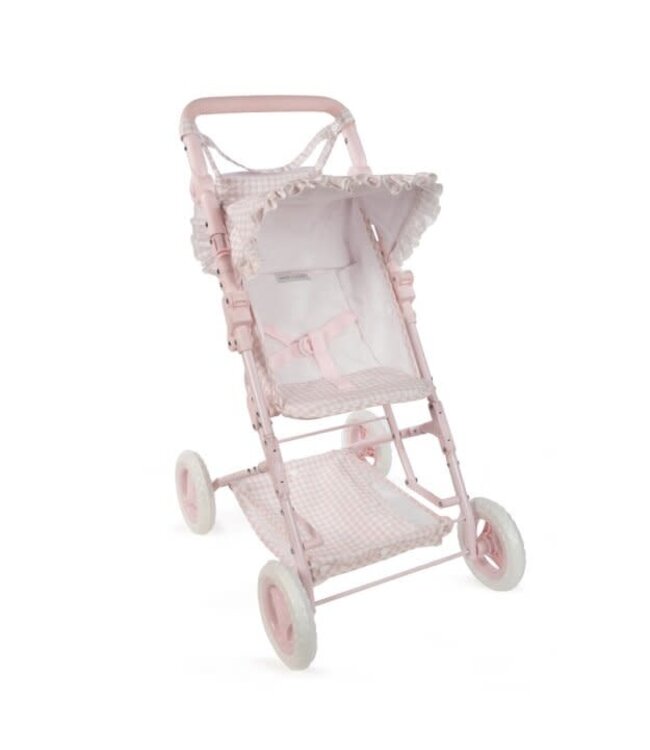 Pasito a Pasito Pasito a Pasito - Puschair with Footmuff Tom Pink Vichy Checks