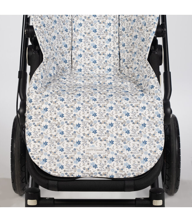 Pasito a Pasito Pasito a Pasito - Pushchair Cover Delia Blue (De)