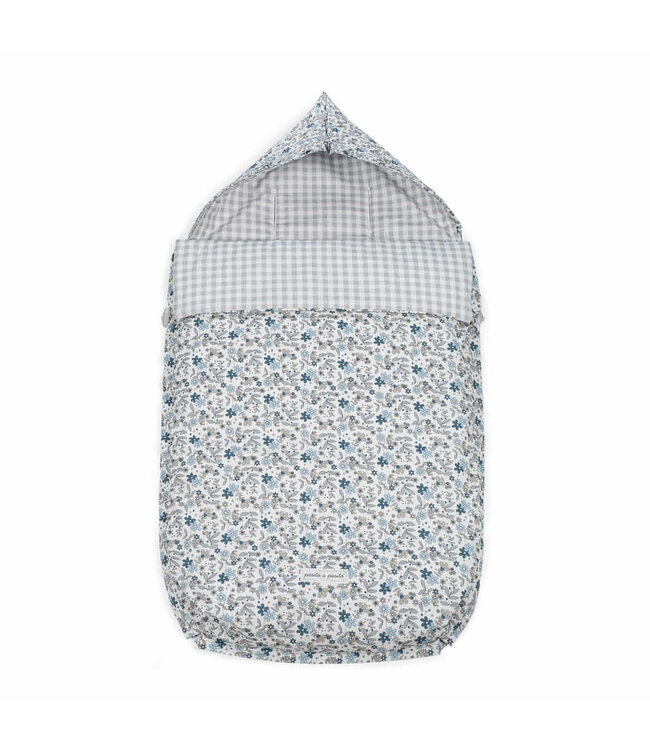 Pasito a Pasito Pasito a Pasito - Baby Nest 3 in 1 Summer Delia Blue (De)