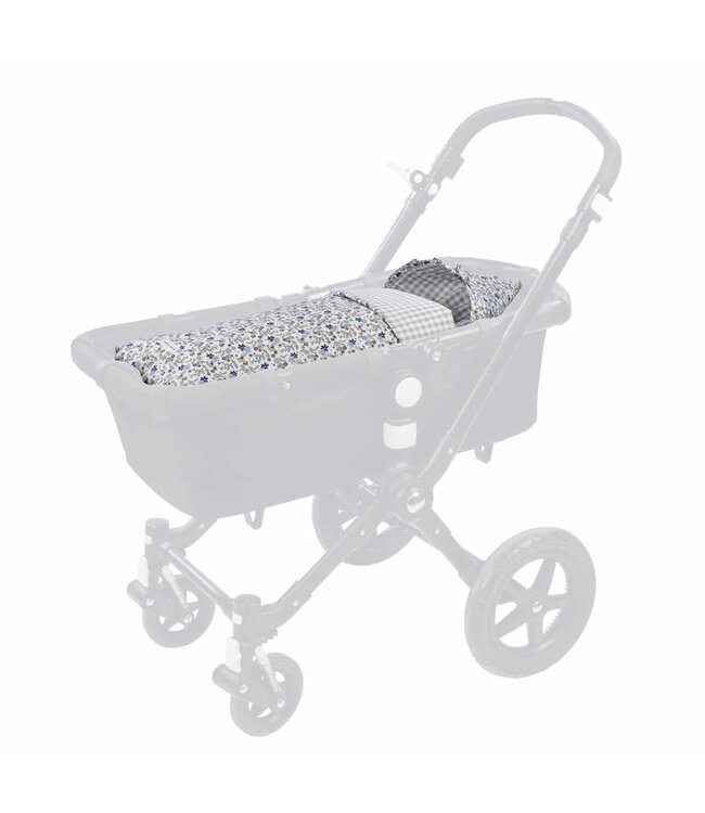 Pasito a Pasito Pasito a Pasito - Baby Nest 3 in 1 Summer Delia Blue (De)