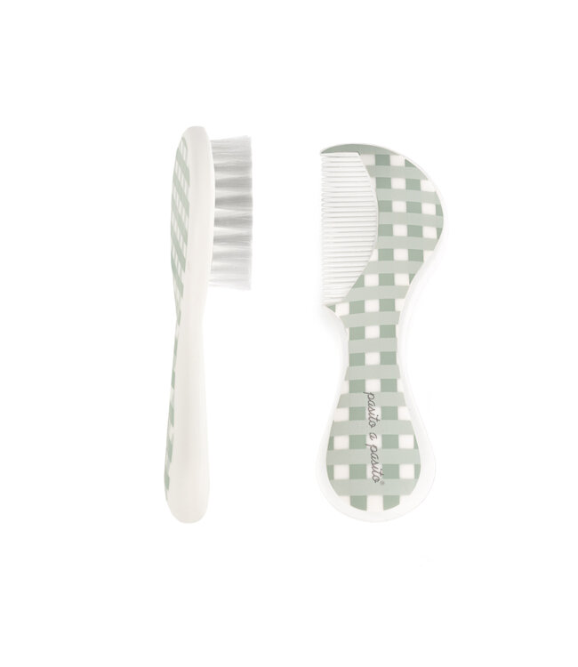 Pasito a Pasito Pasito a Pasito - Brush And Comb Green checks