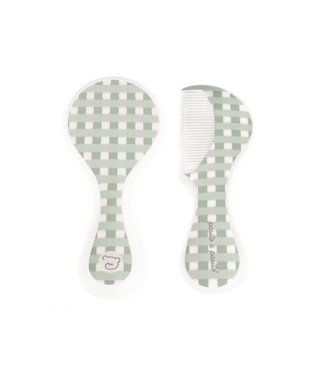 Pasito a Pasito Pasito a Pasito - Brush And Comb Green checks