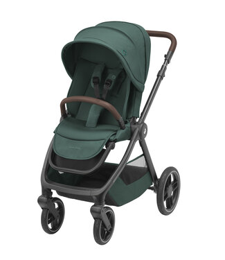 Maxi Cosi Maxi Cosi - Oxford Essential Green (Dark Frame + Dark brown leather)