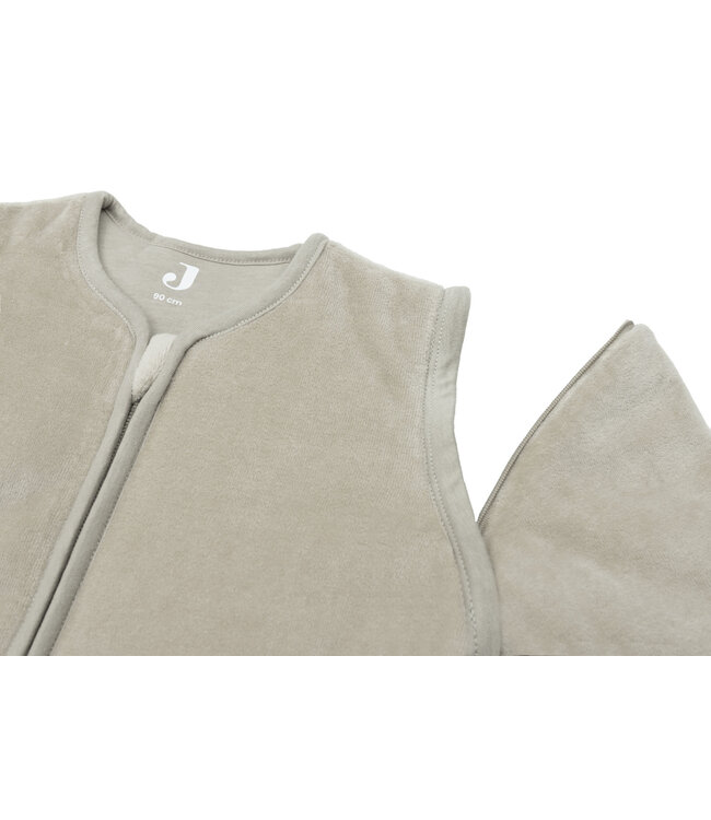 Jollein Jollein - Slaapzak Met afritsbare mouw 90cm Velvet Olive Green