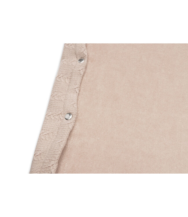 Jollein Jollein - Aankleedkussenhoes 50x70cm Grain Knit Wild Rose