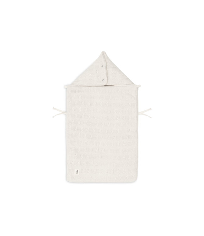 Jollein Jollein - Voetenzak group 0+ 3/5 punts Grain Knit Oatmeal