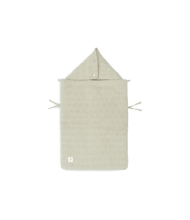 Jollein Jollein - Voetenzak group 0+ 3/5 punts Grain Knit Olive Green