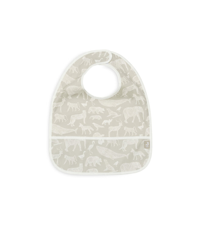 Jollein Jollein - Slab Waterproof Animals Olive Green (2pack)