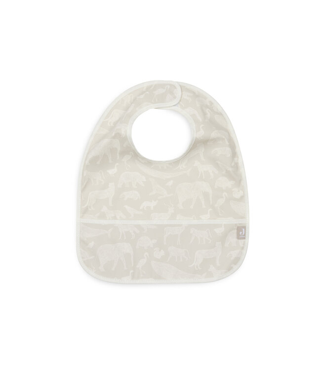 Jollein Jollein - Slab Waterproof Animals Nougat (2pack)