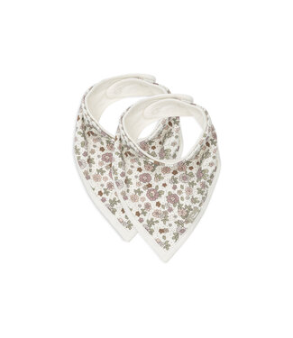 Jollein Jollein - Slab Bandana Retro Flowers (2pack)