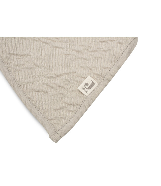 Jollein Jollein - Slab Bandana Soft Waves Nougat (2pack)