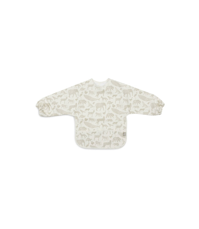 Jollein Jollein - Slab Waterproof met Mouw Animals Olive Green