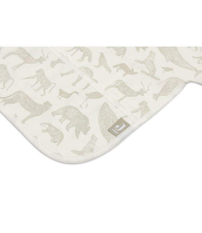 Jollein Jollein - Slab Waterproof met Mouw Animals Olive Green