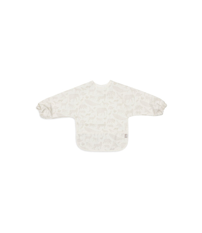 Jollein Jollein - Slab Waterproof met Mouw Animals Nougat