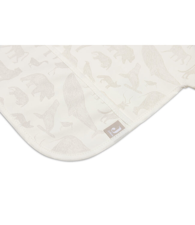 Jollein Jollein - Slab Waterproof met Mouw Animals Nougat
