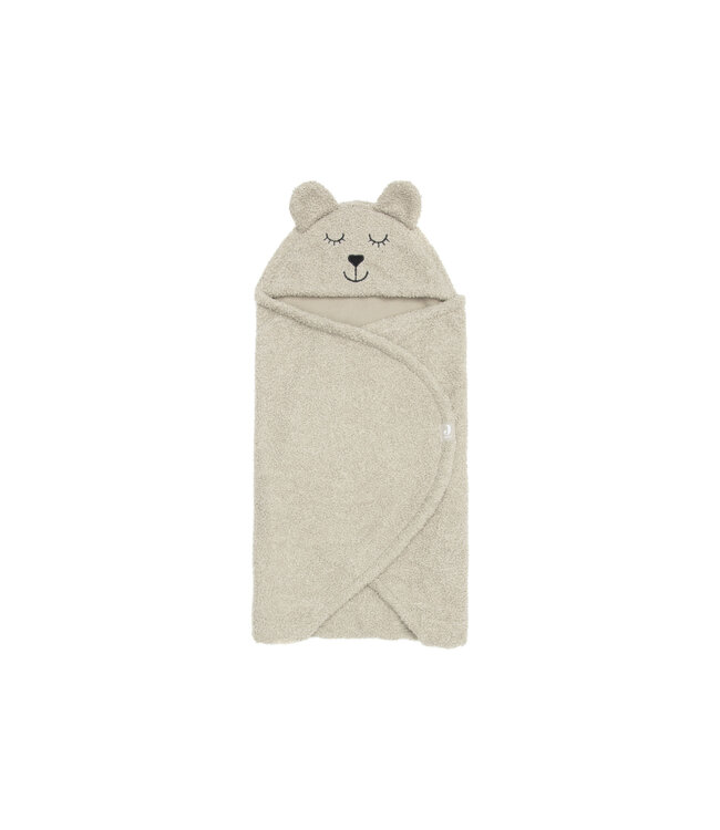 Jollein Jollein - Wikkeldeken Bear Boucle Olive Green