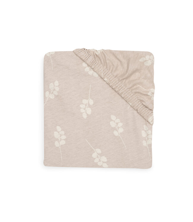 Jollein Jollein - Hoeslaken Jersey 60x120cm Twig Wild Rose