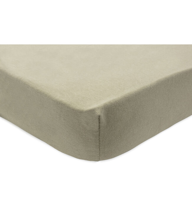 Jollein Jollein - Hoeslaken Jersey 70x140/75x150cm Olive Green