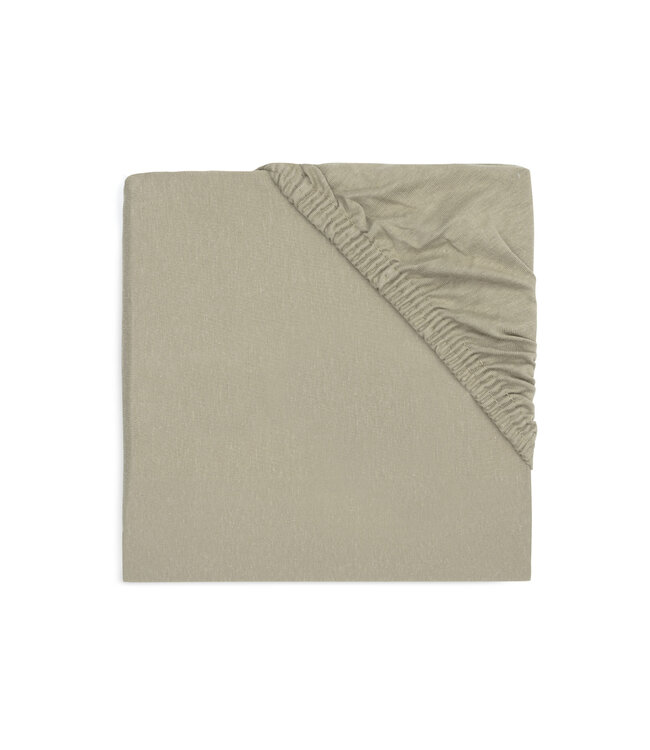 Jollein Jollein - Hoeslaken Jersey 70x140/75x150cm Olive Green