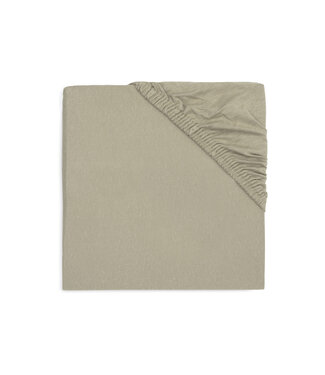 Jollein Jollein - Hoeslaken Boxmatras Jersey 75x95cm Olive Green