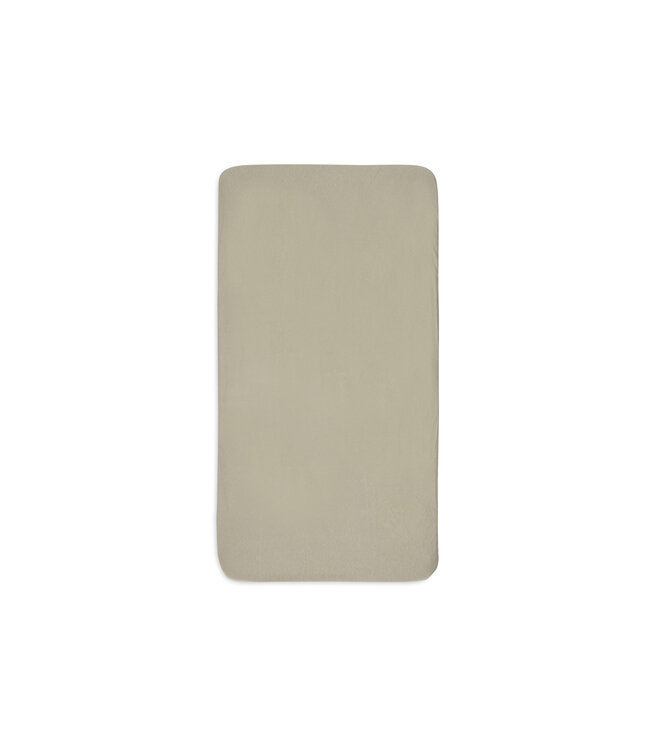 Jollein Jollein - Hoeslaken Boxmatras Jersey 75x95cm Olive Green