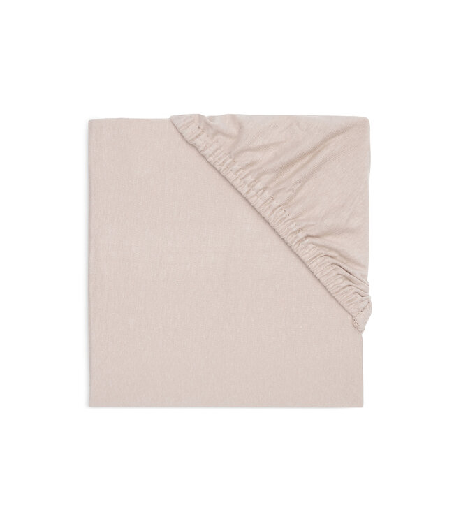 Jollein Jollein - Hoeslaken Boxmatras Jersey 75x95cm Wild Rose