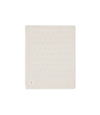 Jollein Jollein - Deken Wieg 75x100cm Grain Knit Oatmeal